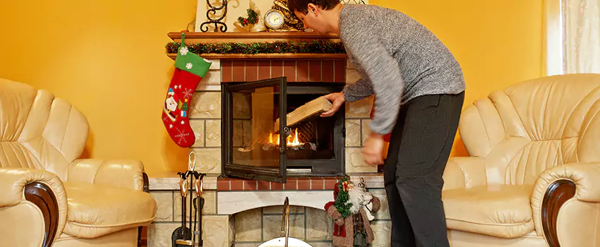 Gas to Wood-Burning Fireplace Conversion Services in West University Place, Texas