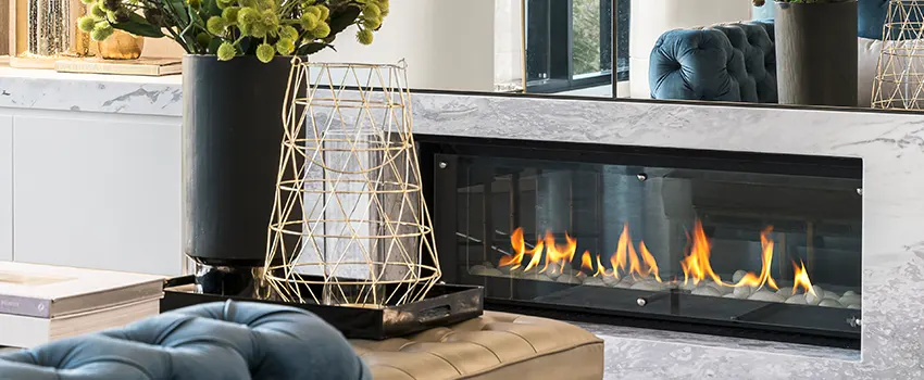Custom Fireplace Crystals in West University Place, Texas