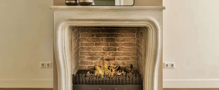 Vintage-style Fireplace Redesign in West University Place, Texas