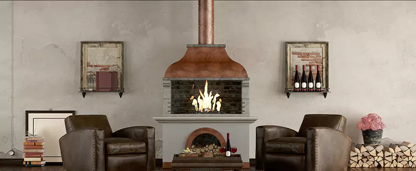 Thelin Hearth Products Providence Pellet Insert Fireplace Installation in West University Place, TX