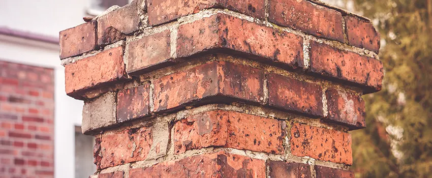Cracked Chimney Bricks Repair Cost in West University Place, Texas